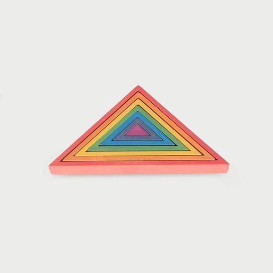 TickiT Regenboog Houten Architect Driehoeken