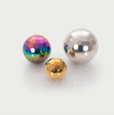 TickIt Sensorische Stalen Mozaiek Mysterieballen - 3 stuks