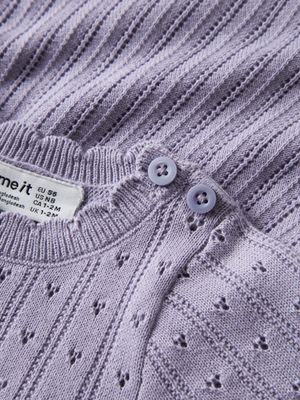 Name it Baby OXENIA LS KNIT DRESS Heirloom Lilac