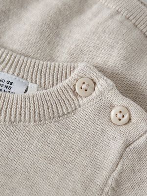 Name it Mini NINETTE LS KNIT Peyote Melange