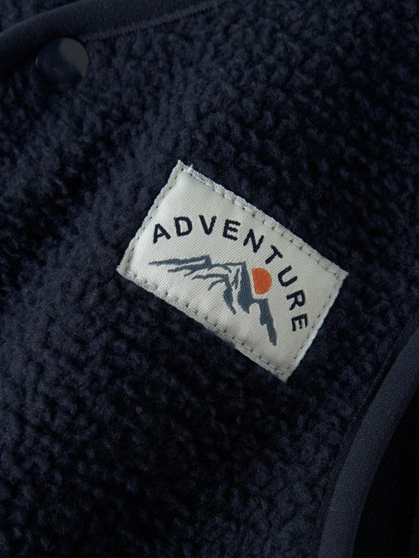 Name it Mini OWE SL NREG TEDDY VEST Navy Blazer