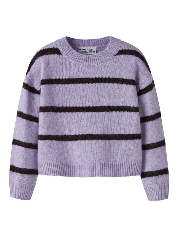 Name it Mini OLENSKA LS KNIT Heirloom Lilac CHOCOLATE PLUM Name it Mini OLENSKA LS KNIT Heirloom Lilac CHOCOLATE PLUM