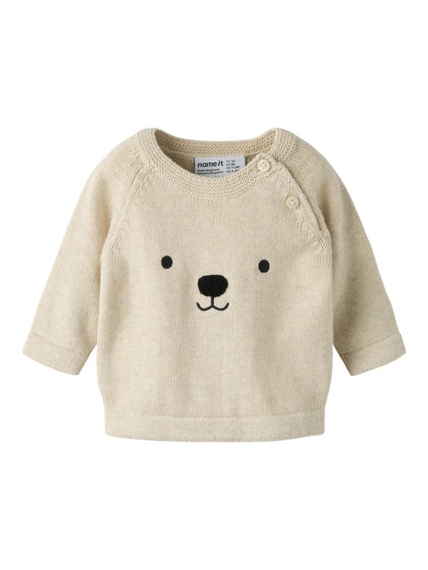 Name it Baby OTHELLO LS KNIT Peyote Melange Name it Baby OTHELLO LS KNIT Peyote Melange
