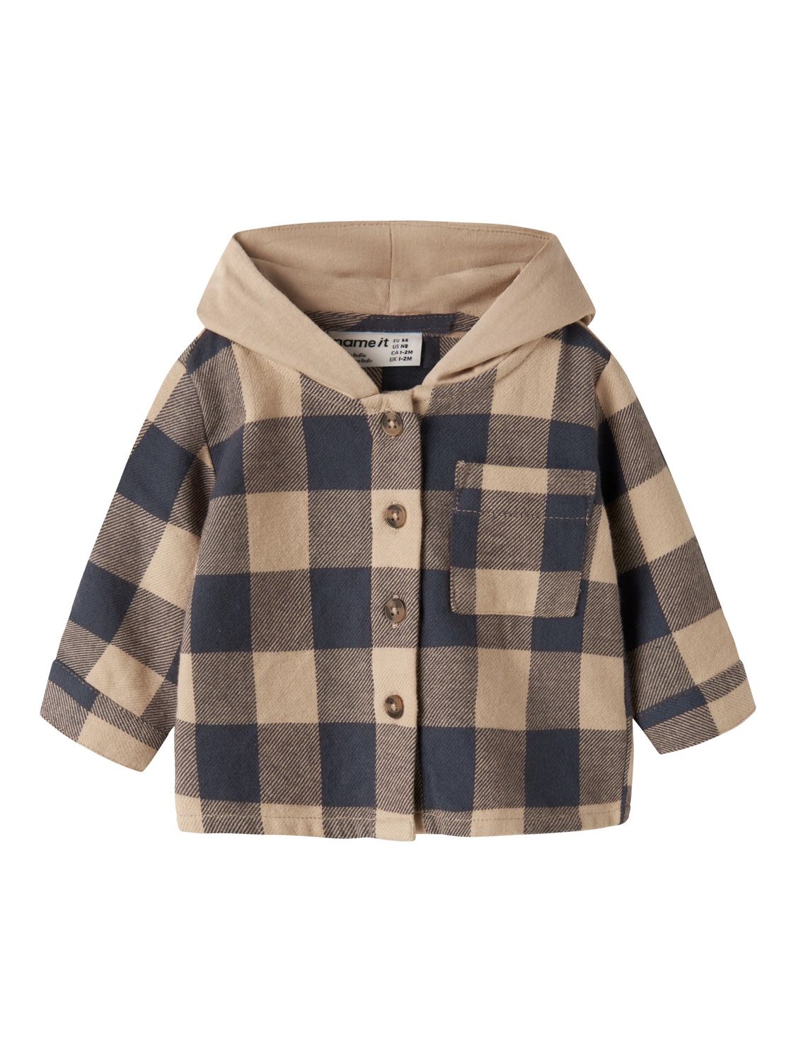 Name it Baby NORIEL LS SHIRT WH Ombre Blue
