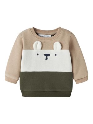 Name it Baby OSTEN LS SWEAT BOX Olive Night