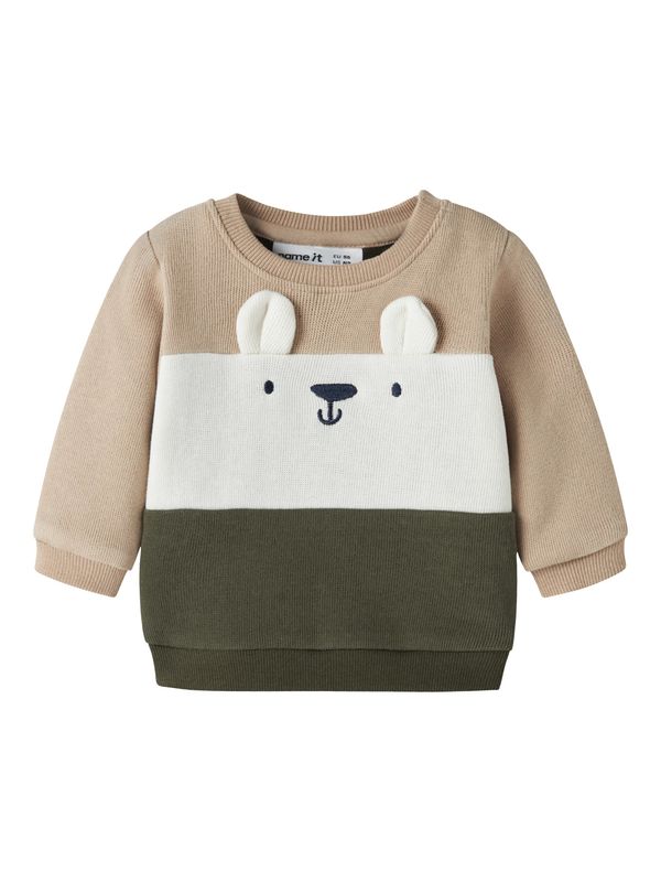 Name it Baby OSTEN LS SWEAT BOX Olive Night