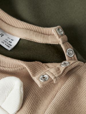 Name it Baby OSTEN LS SWEAT BOX Olive Night