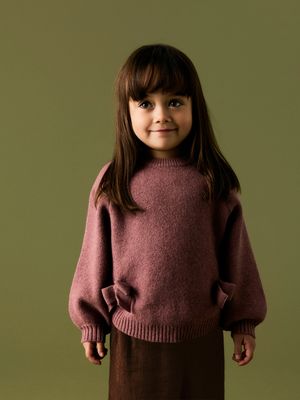 Name it Mini NDOPER LS KNIT Wild Ginger