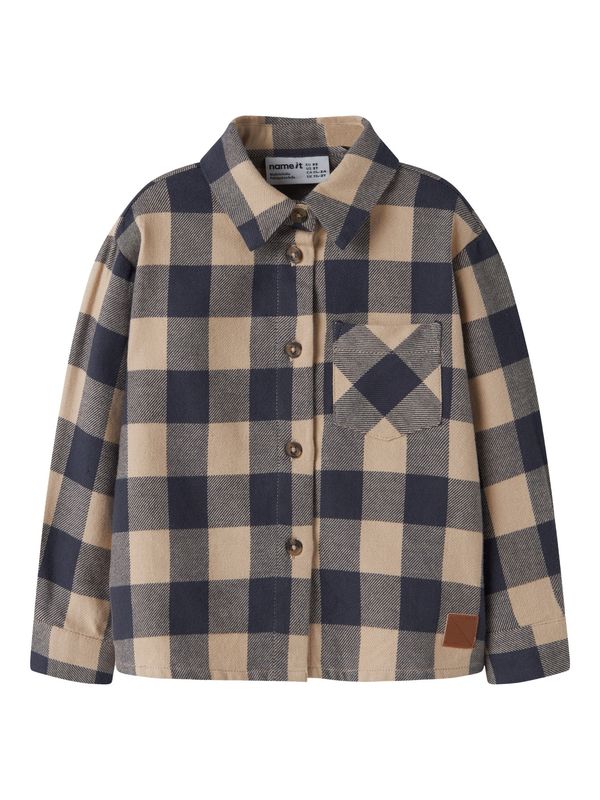 Name it Mini NORIEL LS NREG SHIRT Ombre Blue