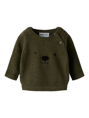 Name it Baby OTHELLO LS KNIT Olive Night