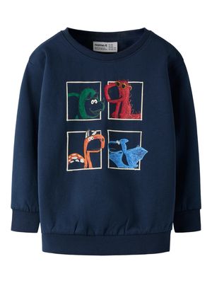 Name it Mini LORENZO LS NREG SWEAT BRU BOX Navy Blazer