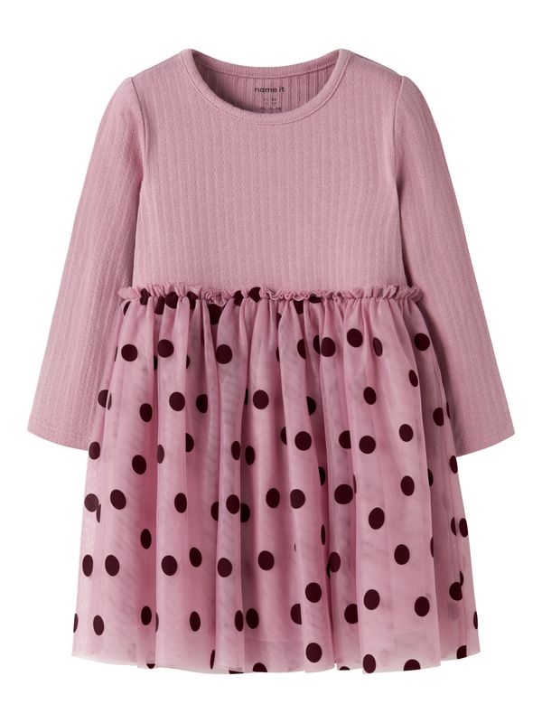 Name it Mini NAGINA LS TULLE DRESS Lilas Name it Mini NAGINA LS TULLE DRESS Lilas