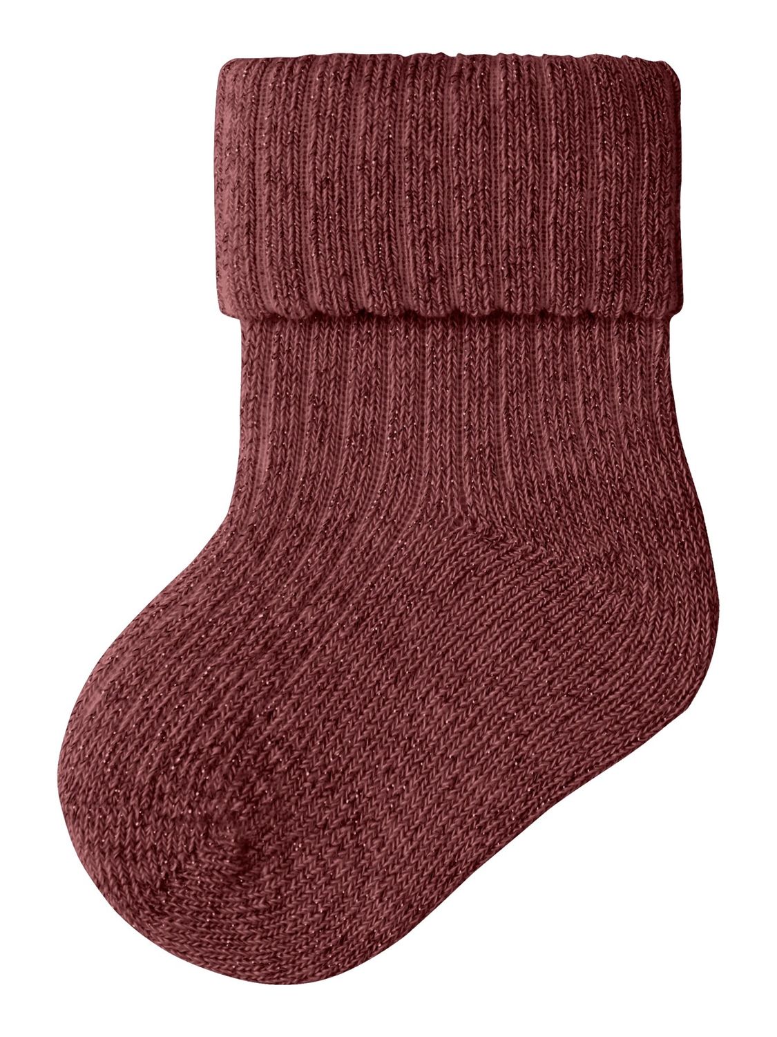 Name it Baby NOBBA GLITTER SOCK Wild Ginger