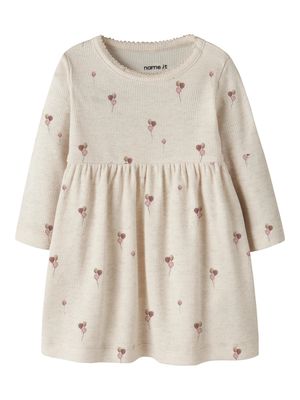 Name it Baby NABILA LS DRESS BOX Peyote Melange