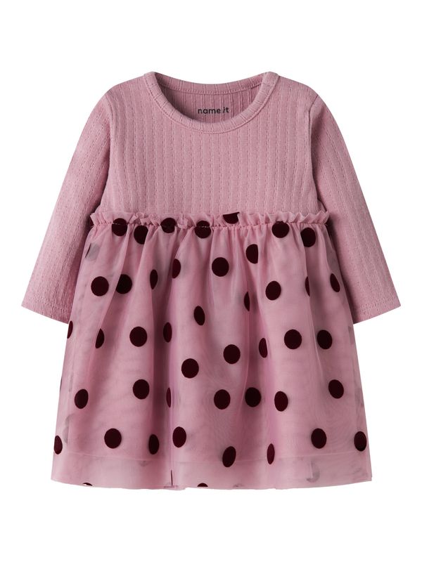 Name it Baby NAGINA LS DRESS Lilas Name it Baby NAGINA LS DRESS Lilas