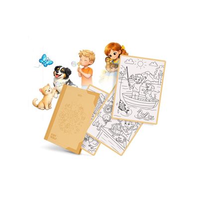 Kidywolf Kidydraw Pad Refill 6+ Huisdieren