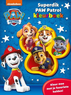 PAW Patrol - Superdik kleurboek