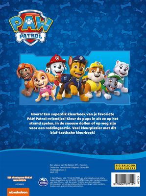 PAW Patrol - Superdik kleurboek