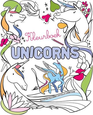 Kleurboek Unicorns - Fabelachtige Designs