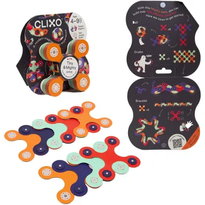 Clixo Tiny &amp; Mighty Space magnetische bouwset 9 st.