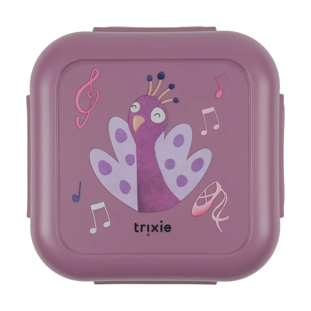 Trixie snackbox Ballerina Mrs. Peacock