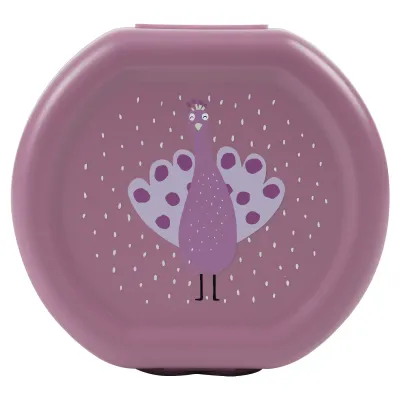 Trixie snackbox met clip Mrs. Peacock 2 st.