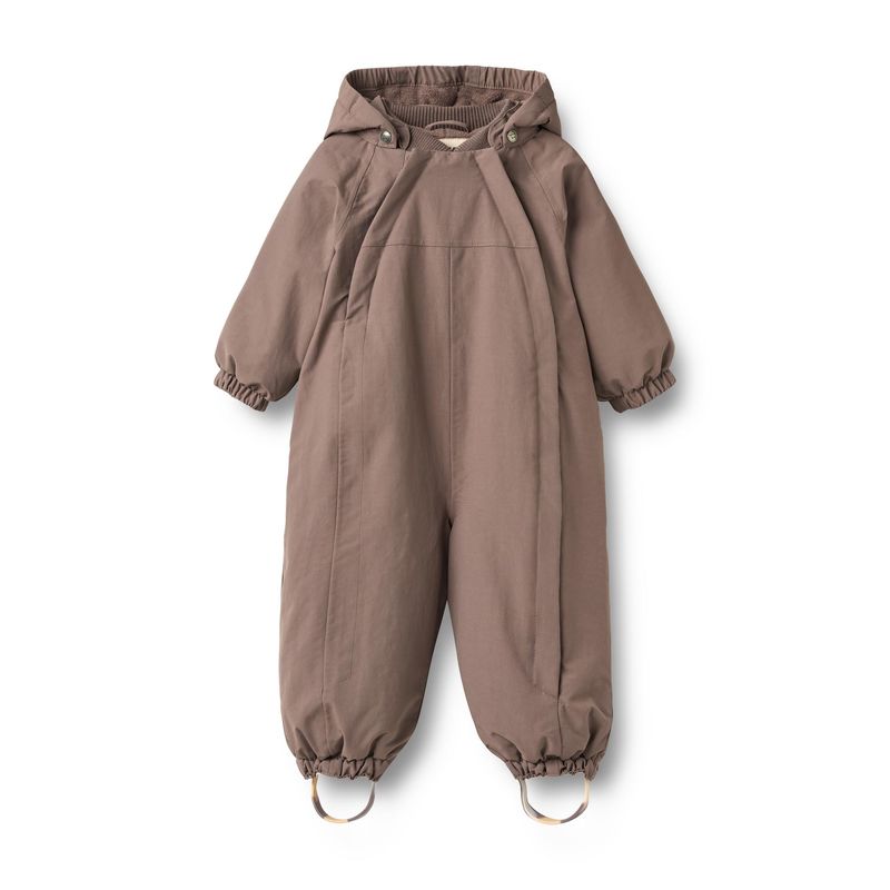 Snowsuit Adi plum truffle