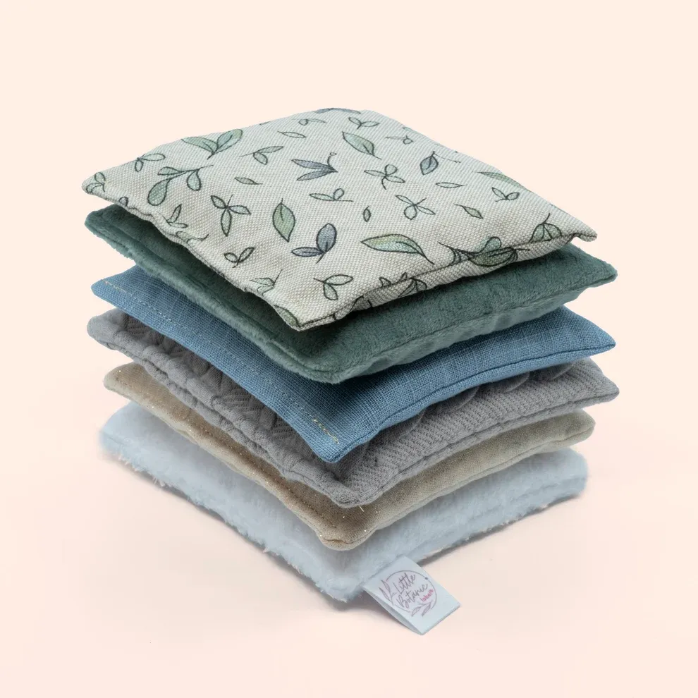 Little Botanic Label sensorische pittenzakjes Green Jeans 6 st.