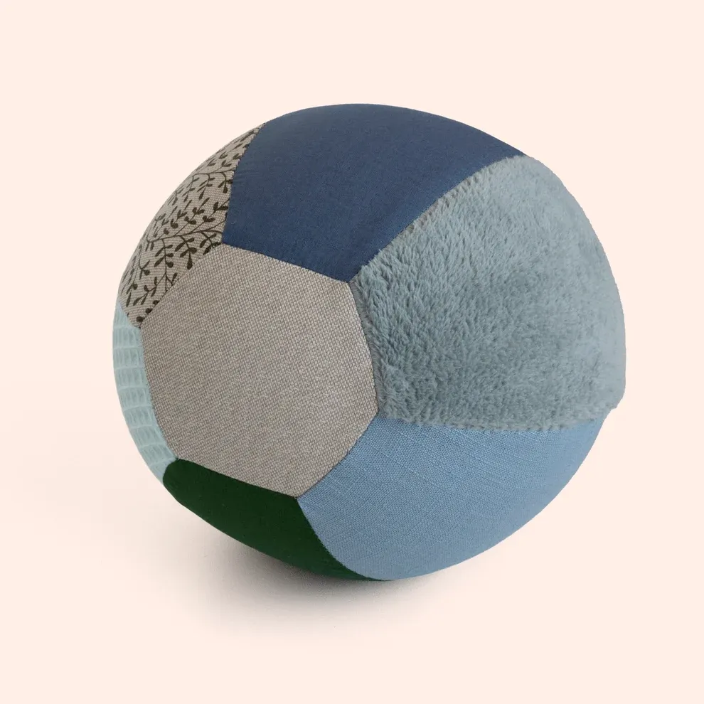 Little Botanic Label sensorische ballonbal Green Jeans 20 cm