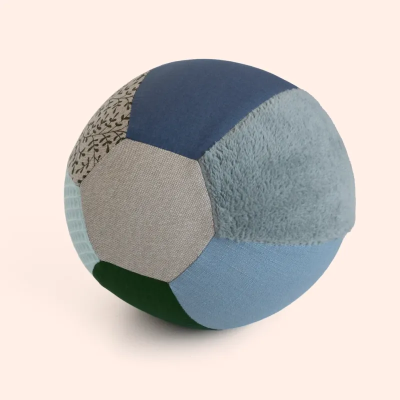 Little Botanic Label sensorische ballonbal Green Jeans 20 cm