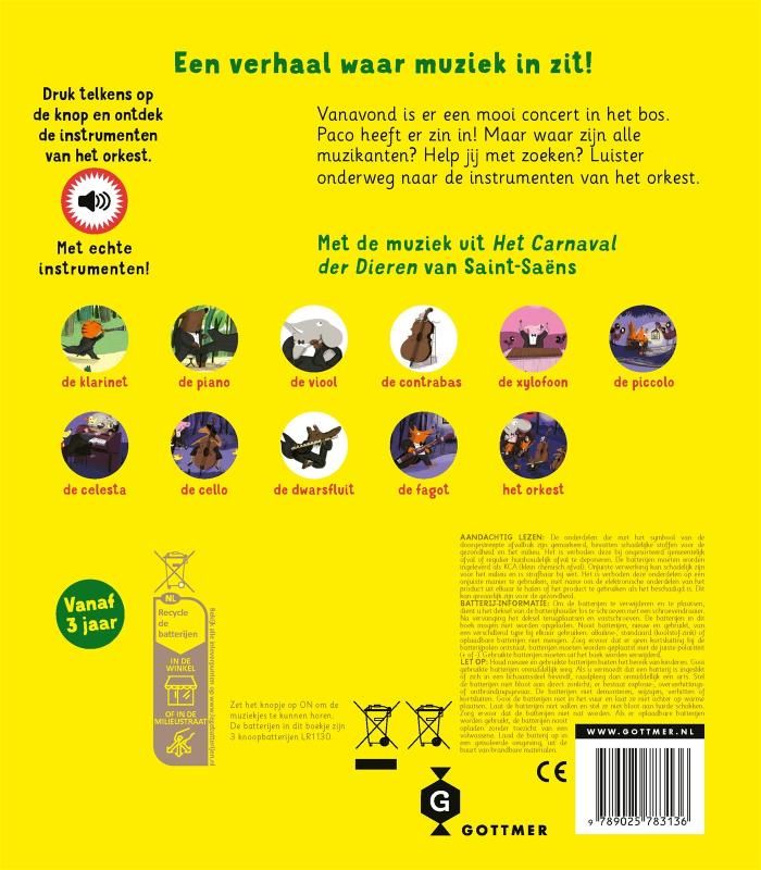 Paco en het orkest – Magali Le Huche
