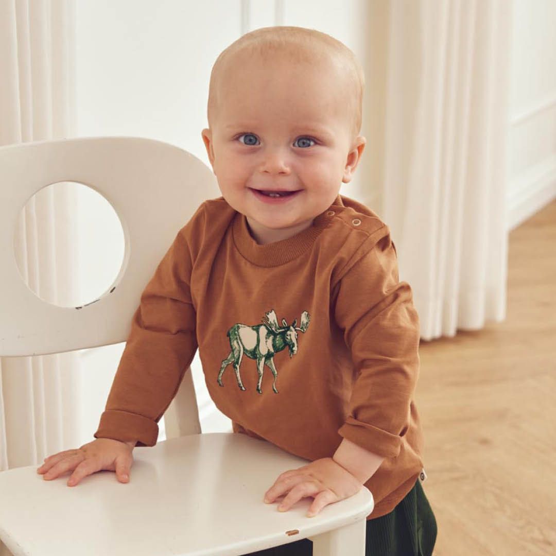 Musli Cozy Me Moose L/S T Baby