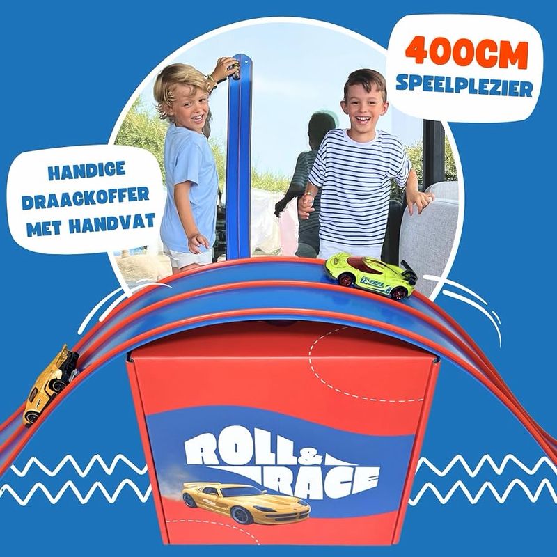 Roll &amp; Race - Flexibele Autobaan 400 cm