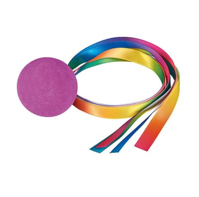 Moses Stuiterbal 4,3 cm met staart 4 assorti
