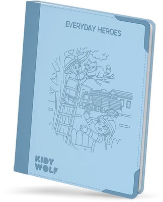Kidywolf KIDYDRAW-PAD Refill Everyday Heroes (30 illustraties)