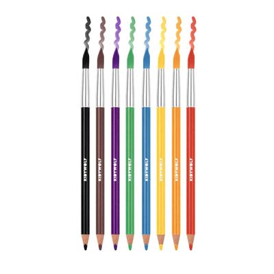 Kidywolf KIDYDRAW-PAD Kit Aquarelpotloden (8 potloden, 25 vellen)