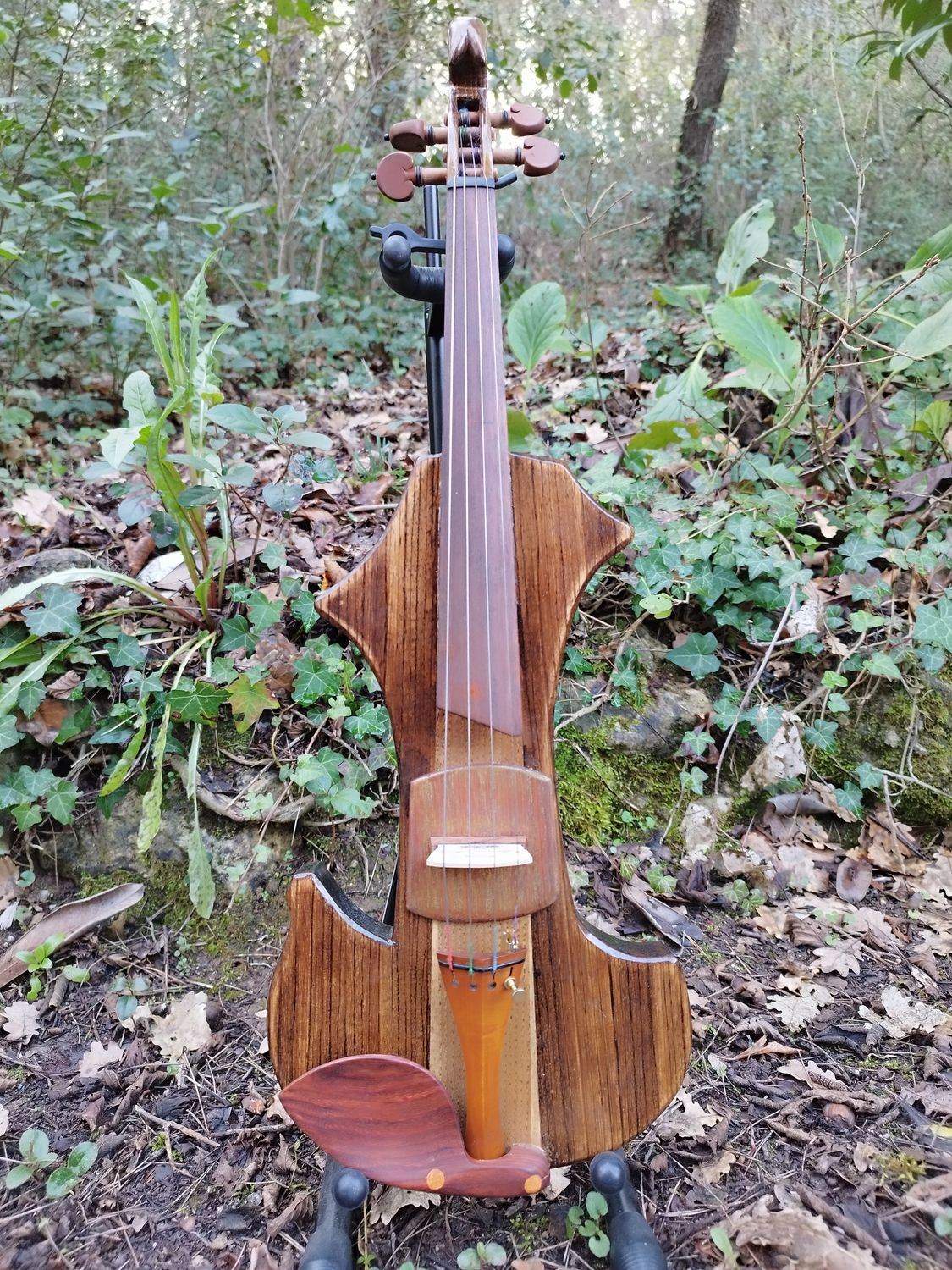 &quot;Sacrilegious Light Classic &quot;Gold&quot; - Violon électrique 4 cordes actif
