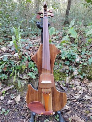 &quot;Sacrilegious Light Classic &quot;Gold&quot; - Violon électrique 4 cordes actif