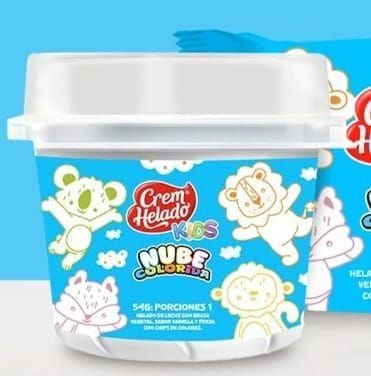 Vaso heladino Kids x 50g, caja de 12 unidades