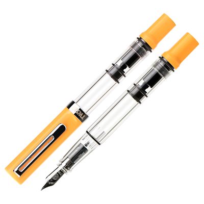 TWSBI ECO-T Saffron Fountain Pen, Size: Extra Fine