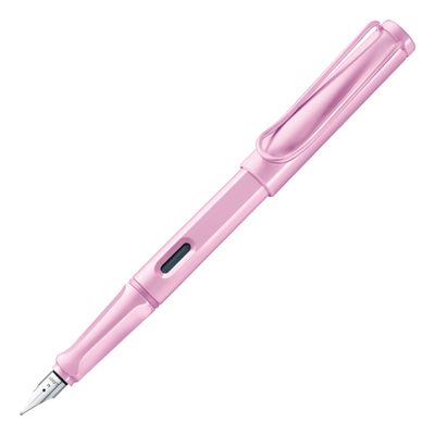 Lamy Safari Light Rose Fountain Pen, Size: Extra Fine