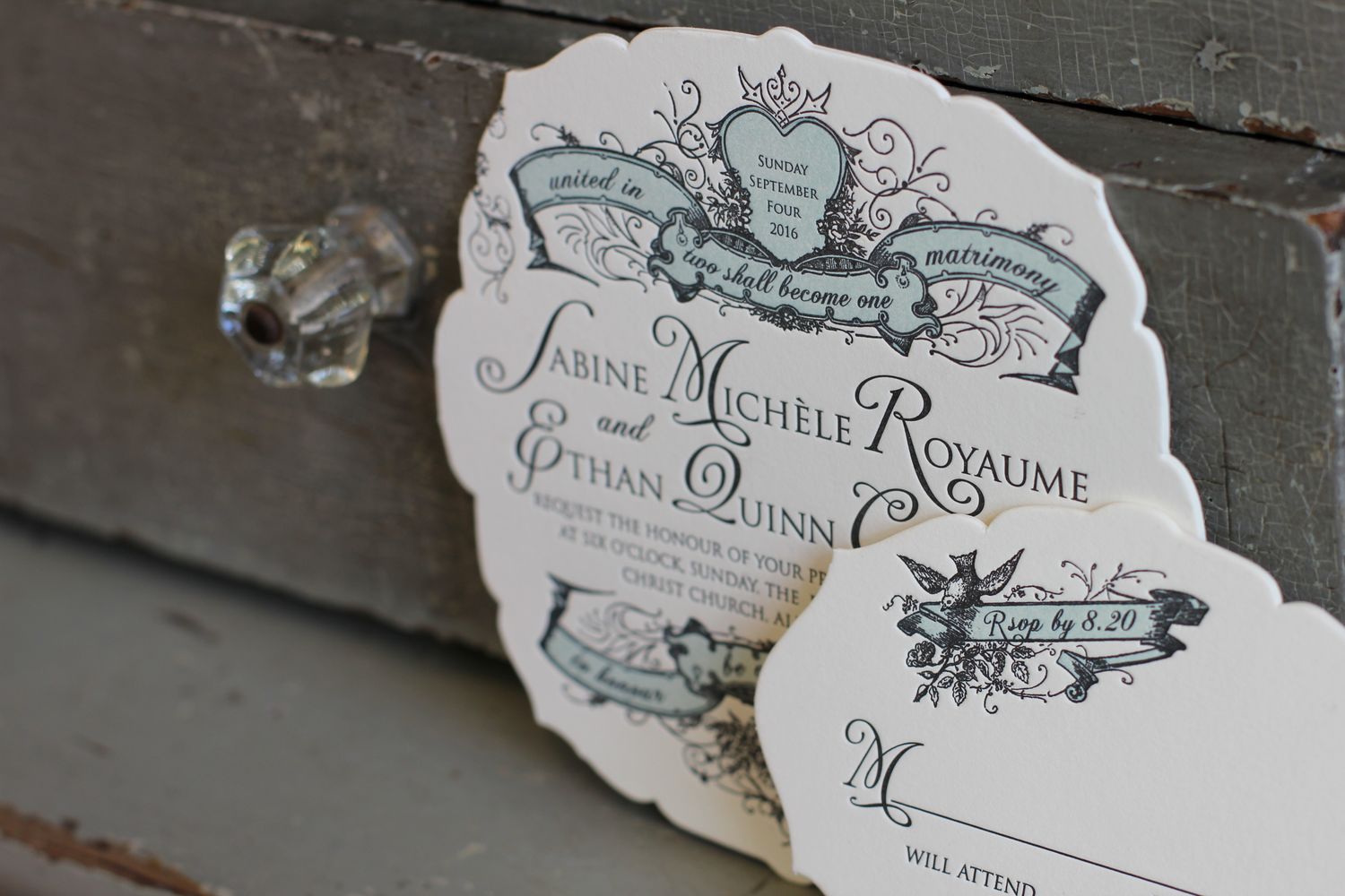 Antoinette Wedding Invitation