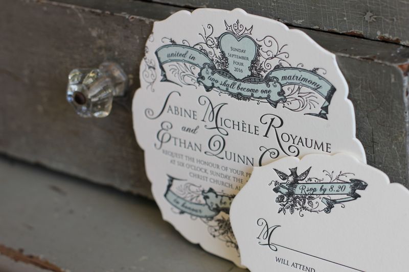 Antoinette Wedding Invitation