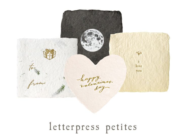 Handmade Paper / Letterpress Petites