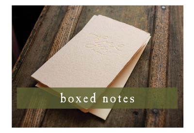 Boxed Notes