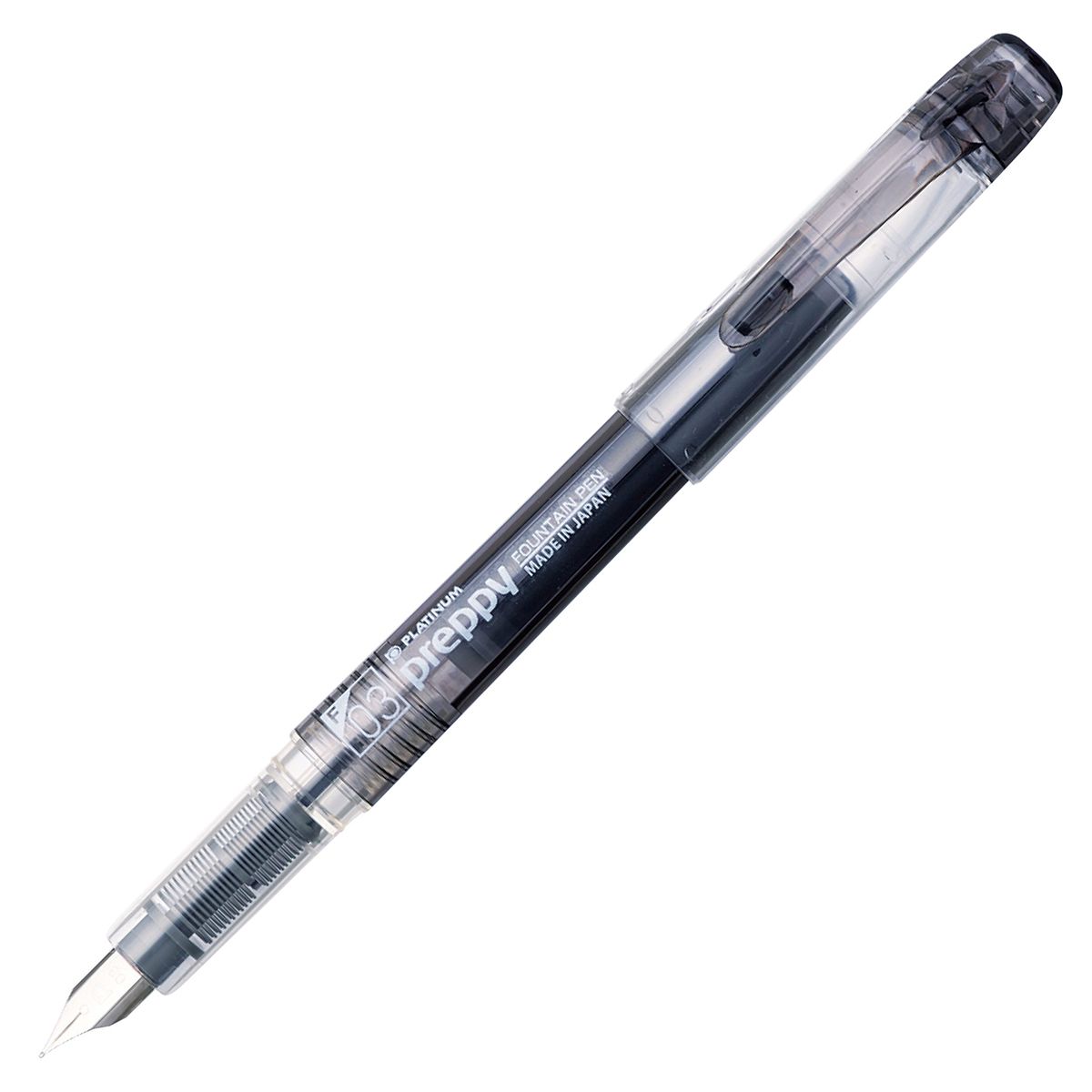 Platinum Preppy Fountain Pen - Black (Medium)
