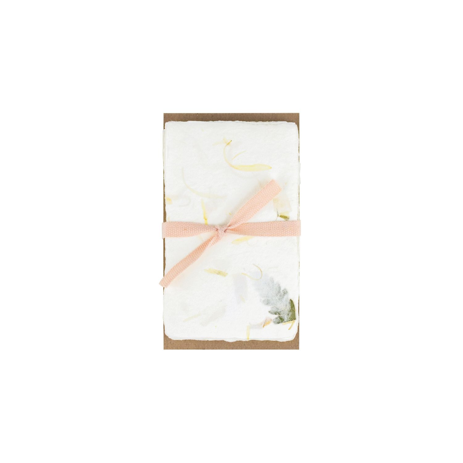 Handmade Paper Pack Floral, Size: 3.5 x 2&quot; Business Card