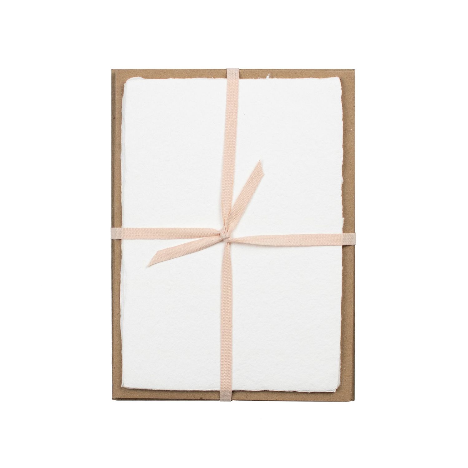 Oblation Handmade Paper Pack in White, Size: 5 x 7&quot; A7