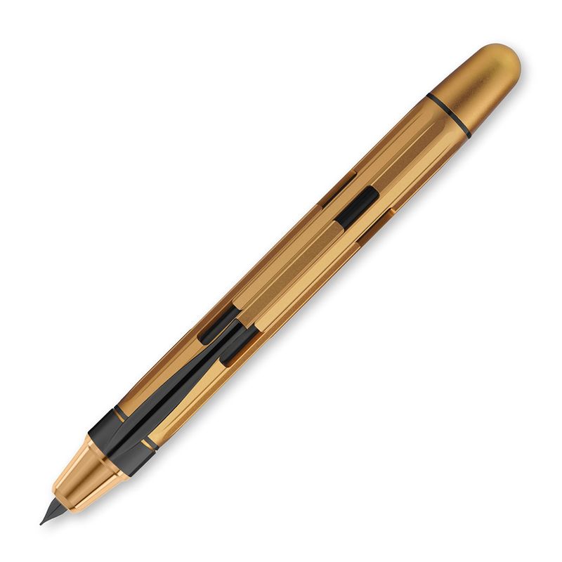 Nahvalur Eclipse Electrum Fountain Pen, Size: Fine