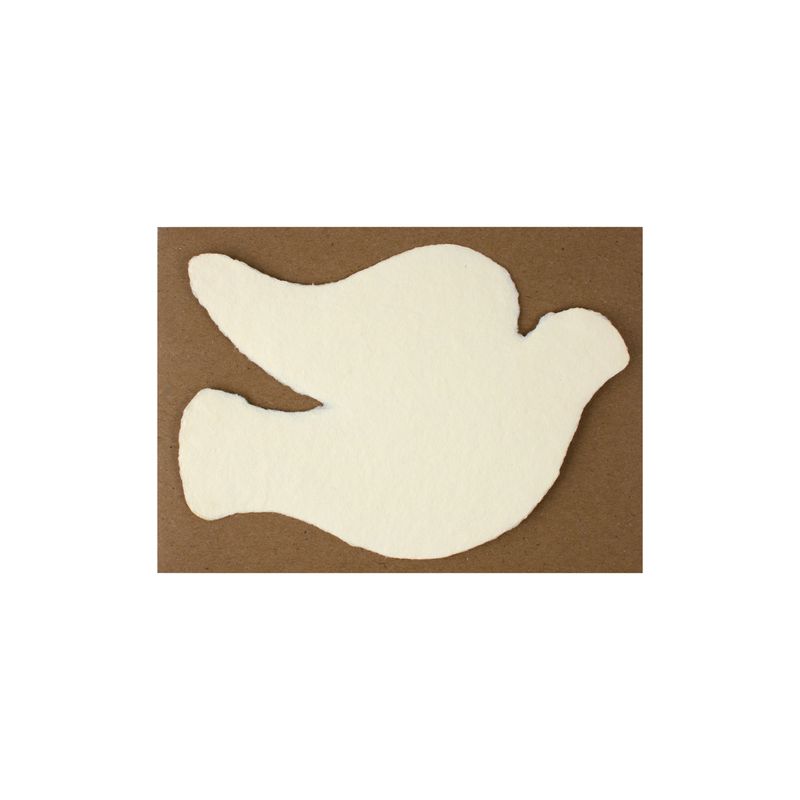 Handmade Paper Cream Dove